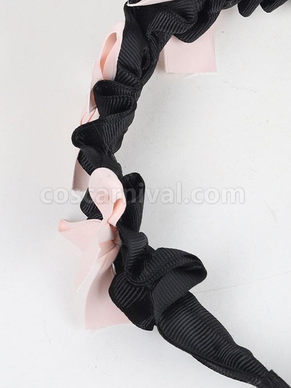 Sweet Lolita Accessories Black Bows Polyester Headwear Miscellaneous coscarnival