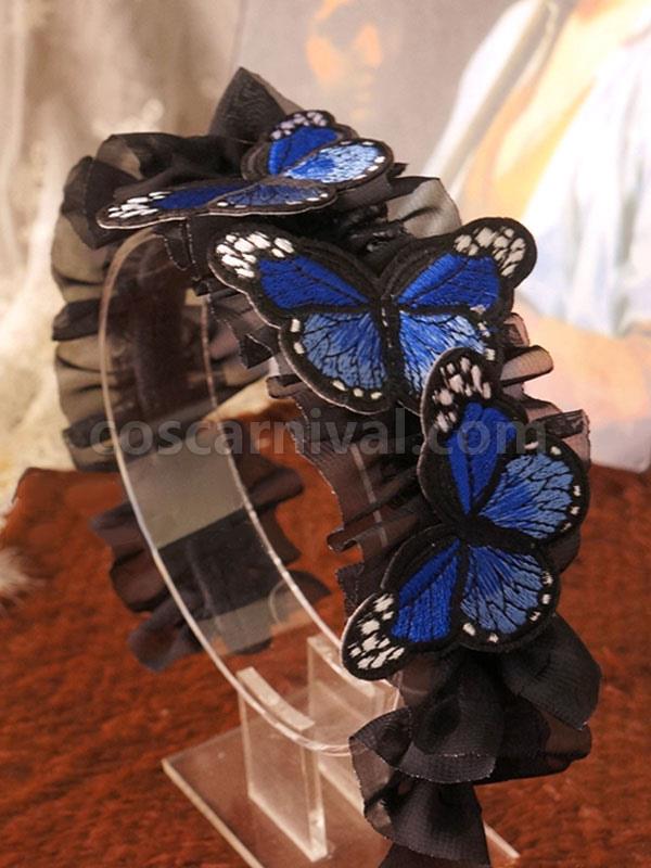 Gothic Lolita Accessories Red Bows Accessory Polyester Fiber Miscellaneous coscarnival