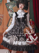 Louis-Poker-City-Series-JSK-Lace-Bowknot-Classical-Lolita-Sling-Dress-coscarnival-3782