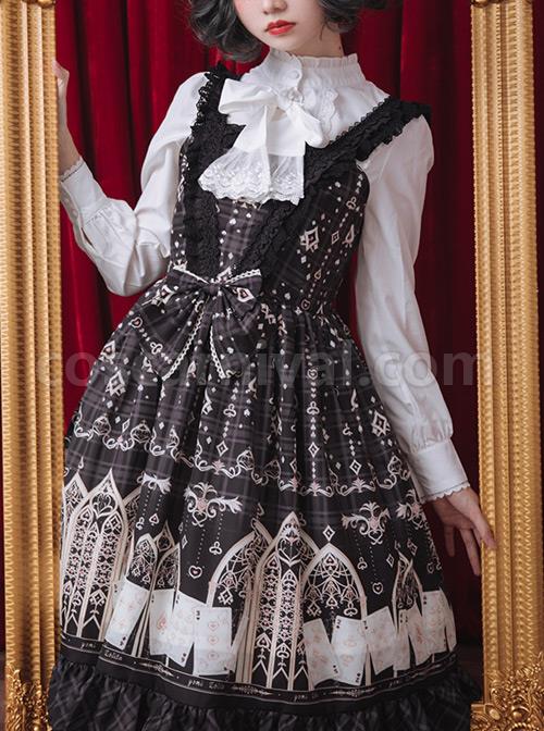 Louis-Poker-City-Series-JSK-Lace-Bowknot-Classical-Lolita-Sling-Dress-coscarnival-3787