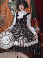 Louis-Poker-City-Series-JSK-Lace-Bowknot-Classical-Lolita-Sling-Dress-coscarnival-3796