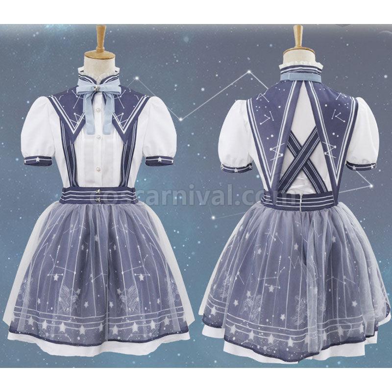 Love Nikki Dress Up Queen Flowing Garden Galactic Classics Lolita Cosplay Costumes coscarnival01116751