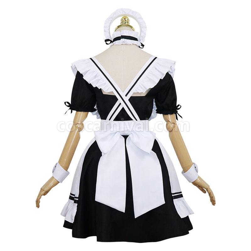 Love Nikki Dress Up Queen Lolita Dress Maid Cosplay Costumes coscarnival011112075