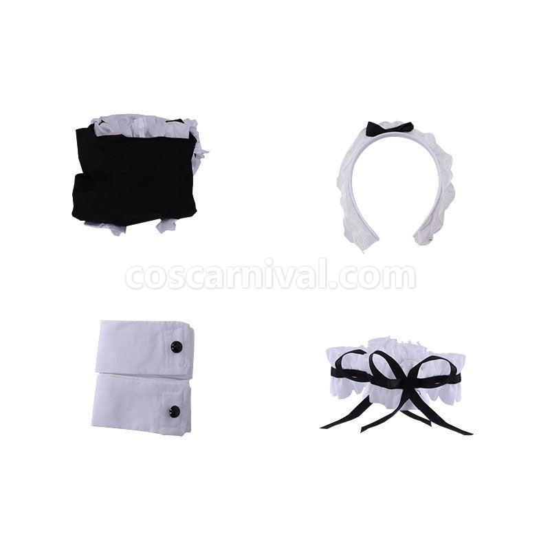 Love Nikki Dress Up Queen Maid Dress Cosplay Costumes coscarnival01114282