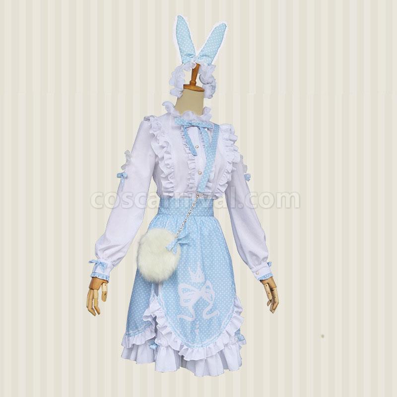 Love Nikki Dress Up Queen Rabbit Sweet Lolita Cosplay Costumes coscarnival01116730