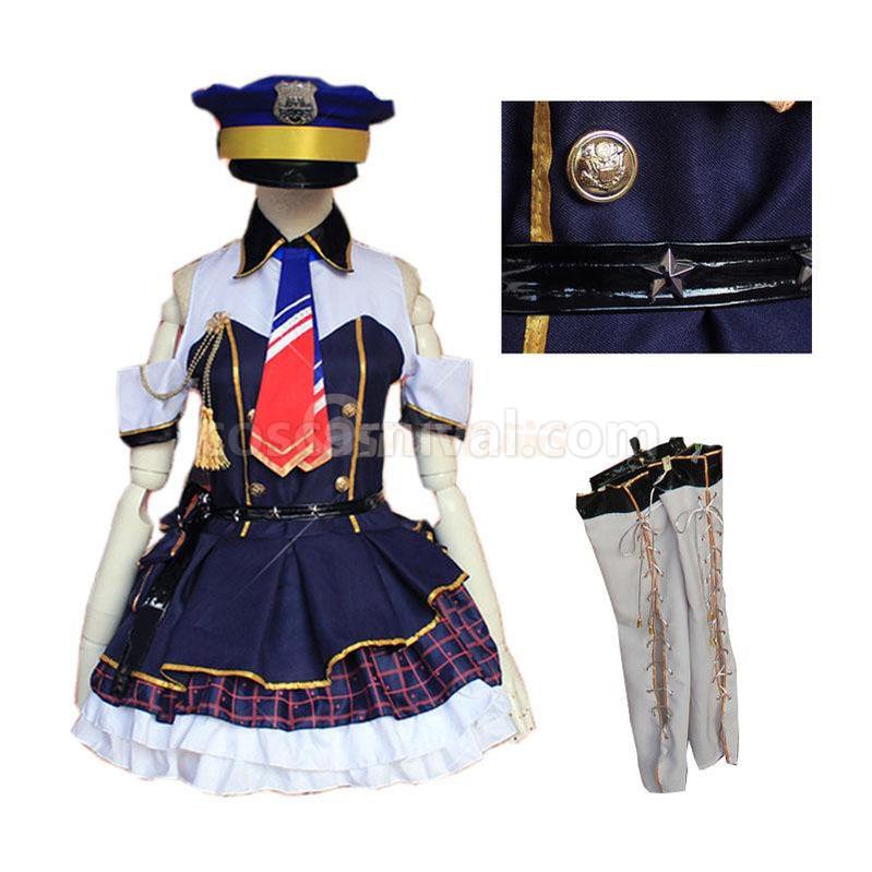 LoveLive! Minami Kotori Police Uniform Cosplay Costume coscarnival011118474