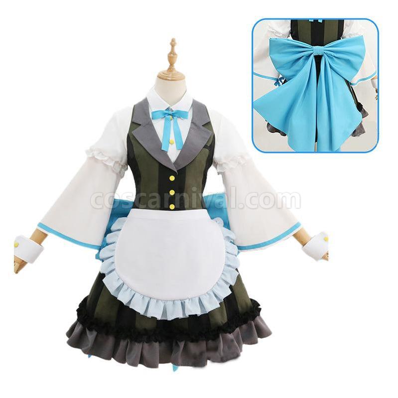 LoveLive!Sunshine!! Watanabe You and Aqours All Members Maid Uniform Cosplay Costume coscarnival011118259