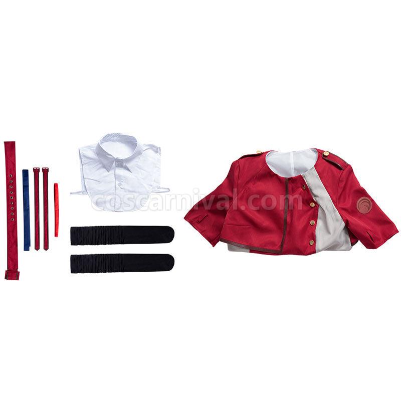 Lycoris Recoil Chisato Nishikigi Short Uniform Cosplay Costumes coscarnival01113286