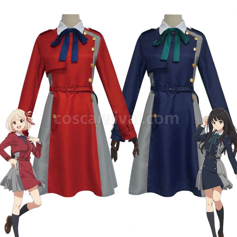 Lycoris Recoil Chisato Nishikigi Takina Inoue JK Uniform Cosplay Costumes coscarnival01111649
