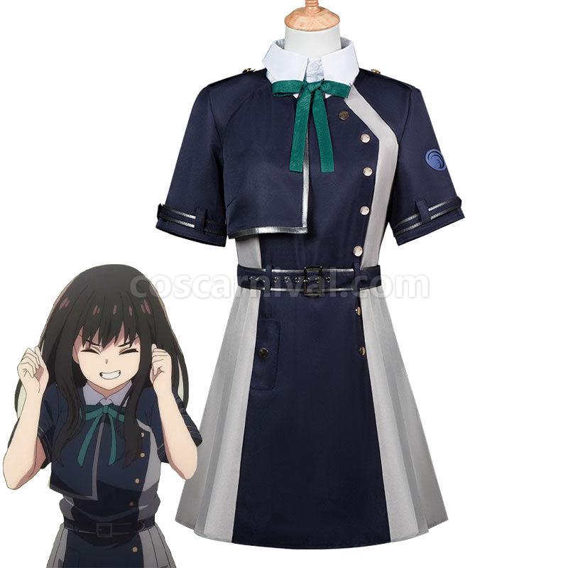 Lycoris Recoil Takina Inoue Short Uniform Cosplay Costumes coscarnival01113259