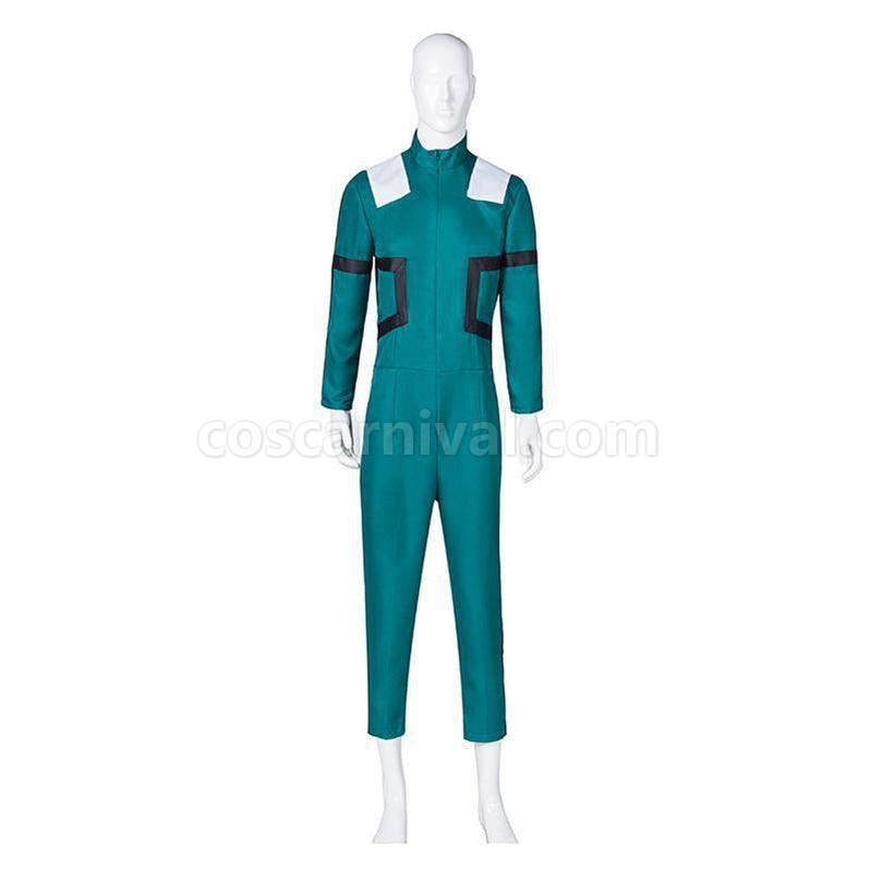 MHA My Hero Academia Midoriya Izuku Battle Suit Cosplay Costumes coscarnival011119096