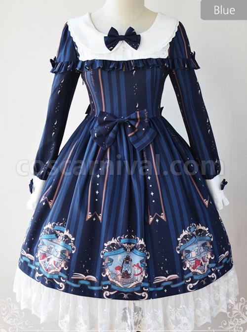 Magic-Tea-Party-Bedtime-Book-Series-OP-Classic-Lolita-Long-Sleeve-Dress-coscarnival-23