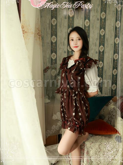 Magic Tea Party Bremen Town Musician Series Classic Lolita Vest coscarnival