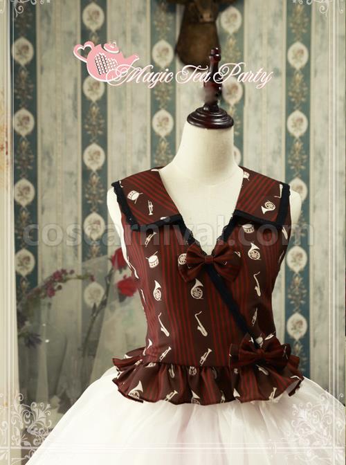 Magic Tea Party Bremen Town Musician Series Classic Lolita Vest coscarnival