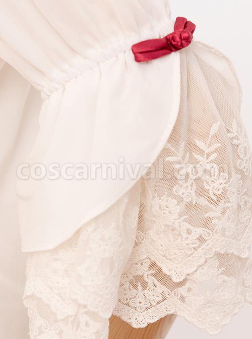 Magic Tea Party City Of Aurora Series Blouses Chinese Style Classic Lolita Short Sleeve Shirt coscarnival