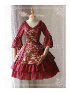 Magic-Tea-Party-Koi-Carp-Series-Qi-Lolita-Trumpet-Sleeve-Dress-coscarnival-4558