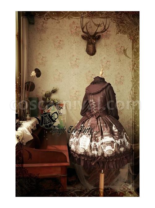 Magic-Tea-Party-Raven-And-Writing-desk-Series-Classic-Lolita-JSK-Sleeveless-Dress-coscarnival-4181