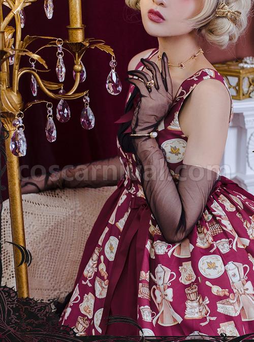 Magic-Tea-Party-Roasted-Coffee-Series-JSK-Classic-Lolita-Sling-Dress-coscarnival-1631