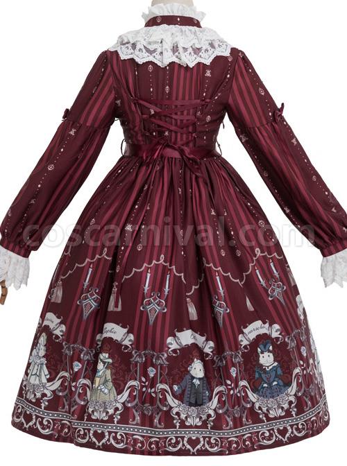 Magic-Tea-Party-Rose-Knight-Series-Classic-Lolita-Long-Sleeve-Dress-coscarnival-409