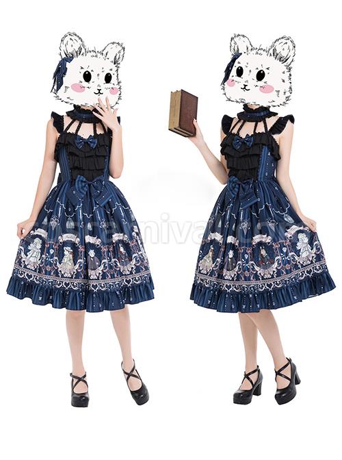 Magic-Tea-Party-Rose-Knight-Series-Classic-Lolita-Sling-Dress-coscarnival-3610