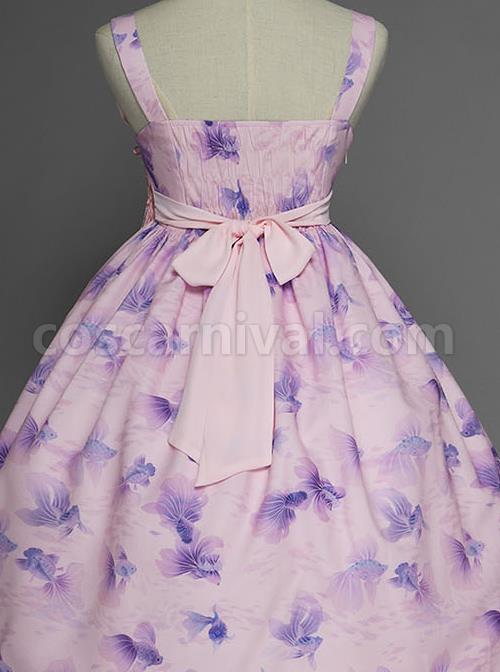 Magic-Tea-Party-Swimming-Fish-Play-Dream-Series-JSK-Chinese-Style-Classic-Lolita-Sling-Dress-coscarnival-1630