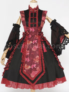 Magic-Tea-Party-Swimming-Fish-Play-Dream-Series-OP-Chinese-Style-Classic-Lolita-Stand-Collar-Dress-coscarnival-760