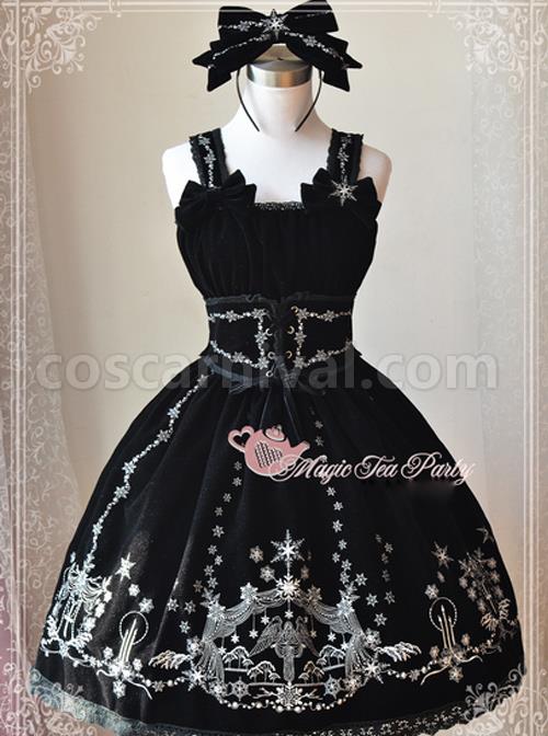 Magic-Tea-Party-The-Mass-Of-Winter-Series-Embroidery-Classic-Lolita-Sling-Dress-coscarnival-4551