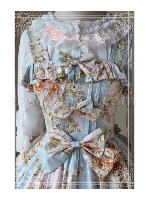 Magic-Tea-Party-Veronica-Series-Light-Blue-Elegance-Printing-Classic-Lolita-Sling-Dress-coscarnival-3726