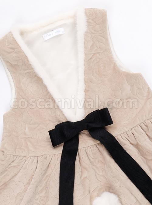 Man-Snow-Series-Autumn-Winter-Rose-Embossed-Velvet-Cute-Plush-Classic-Lolita-Sleeveless-Dress-coscarnival-1627