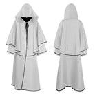 Medieval Cloak Halloween Hooded Robe Wizard Wizard Grim Reaper Long Sleeve Cloak coscarnival01118407