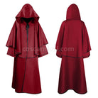 Medieval Cloak Halloween Hooded Robe Wizard Wizard Grim Reaper Long Sleeve Cloak coscarnival01118415