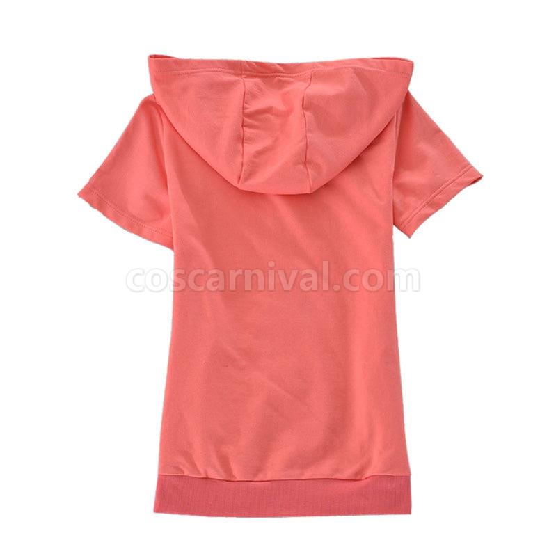 Mekakucity Actors Kagerou Project Momo Kisaragi Hoodie Cosplay Costume coscarnival011113165