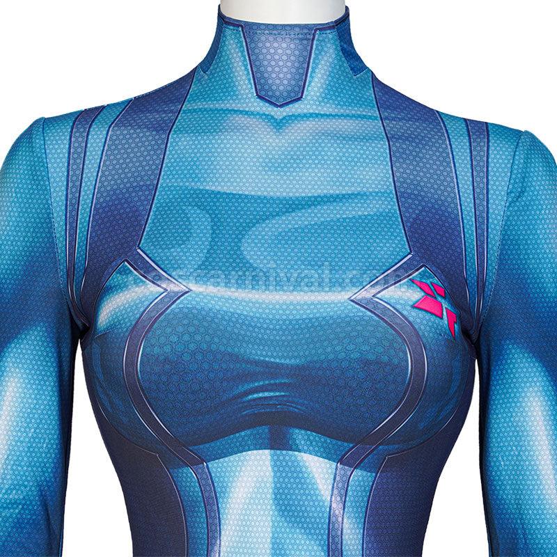 Metroid Dread Metroid Jumpsuit Cosplay Costume coscarnival01116252