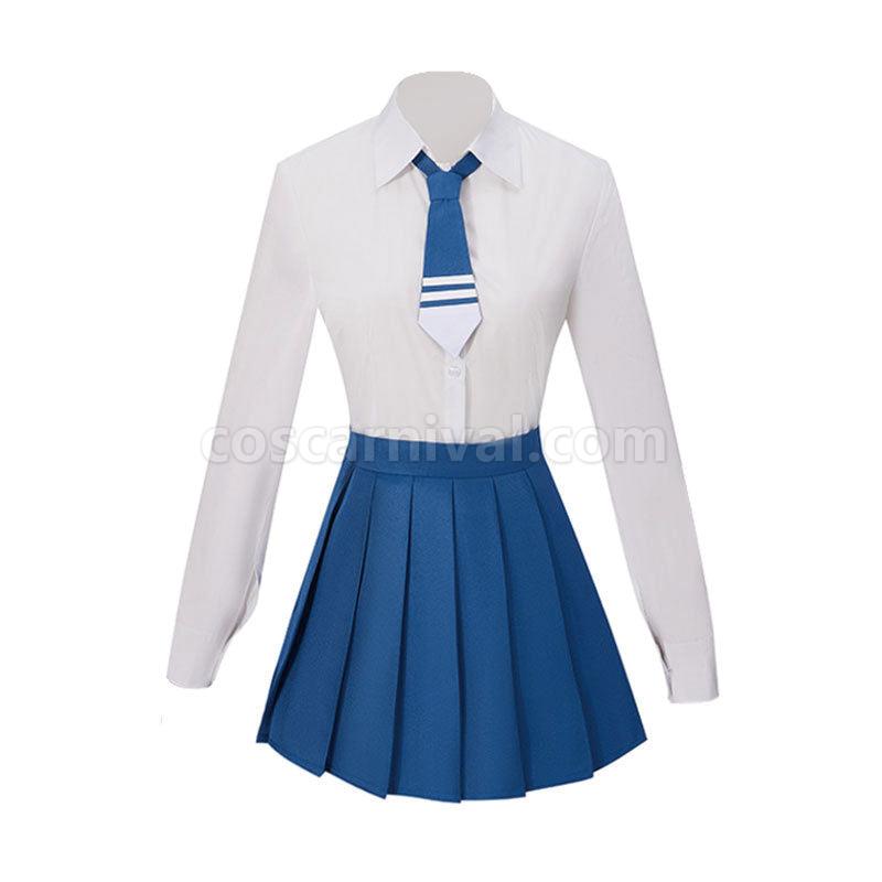 Mieruko chan Miko Yotsuya JK Uniform Cosplay Costume coscarnival01114328