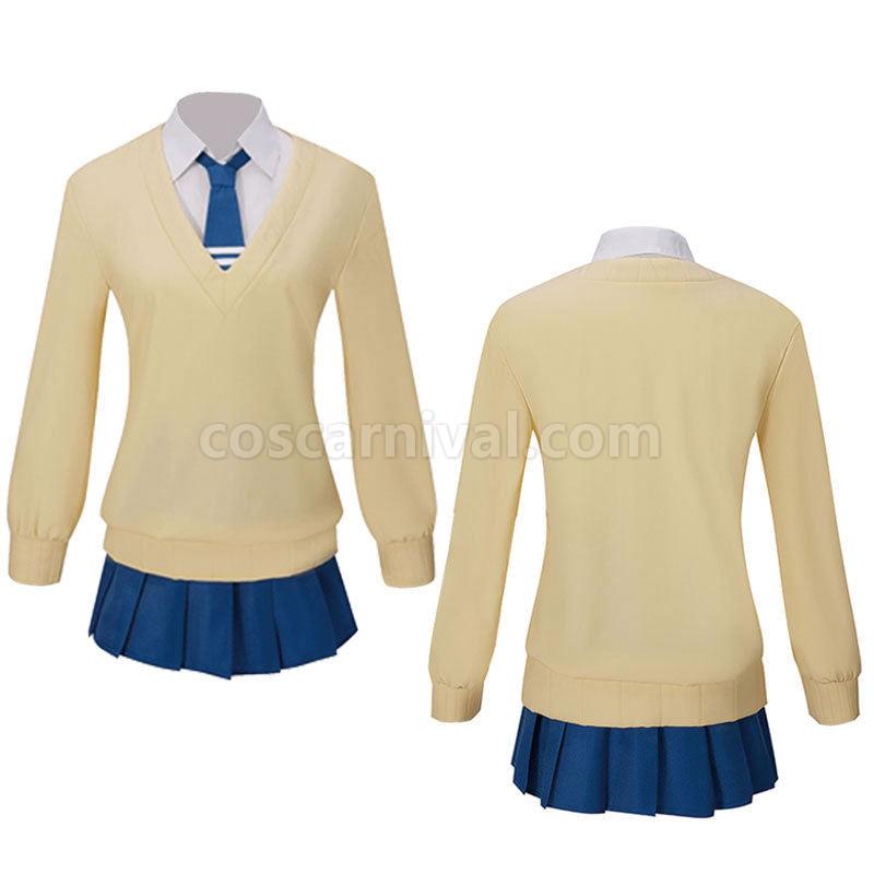 Mieruko chan Miko Yotsuya JK Uniform Cosplay Costume coscarnival01114342