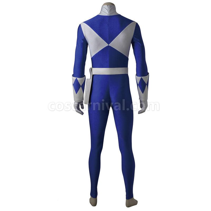 Mighty Morphin Power Rangers Billy Cranston Blue Ranger Cosplay Costumes coscarnival01114370