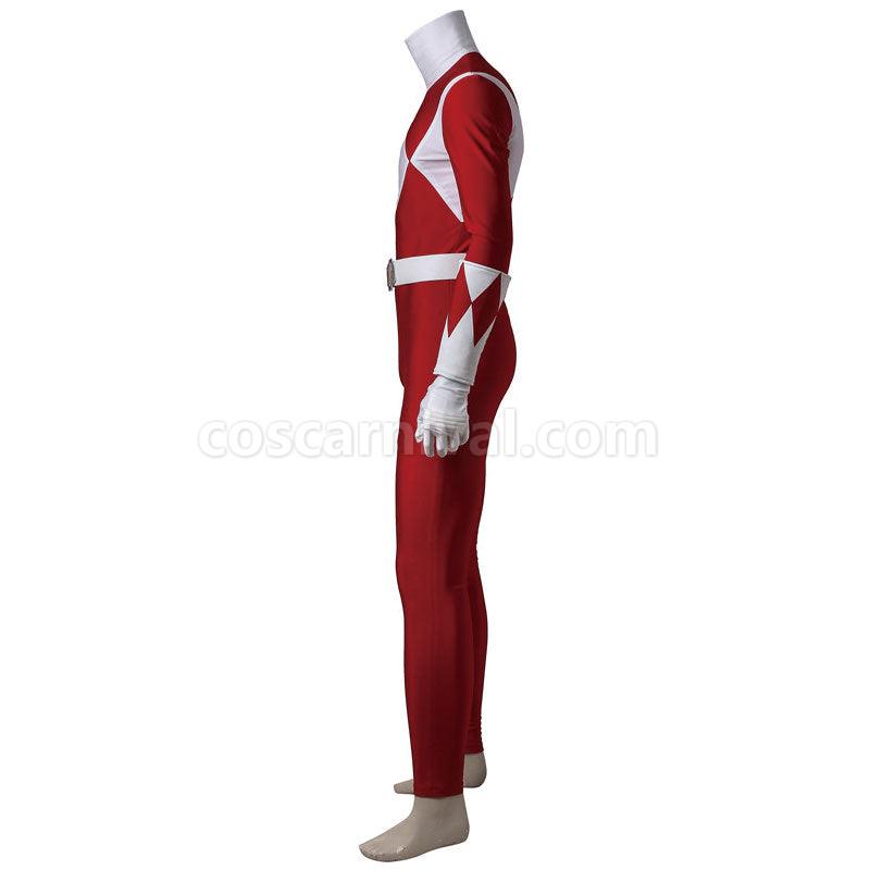 Mighty Morphin Power Rangers Jason Lee Scott Red Ranger Cosplay Costumes coscarnival01114367