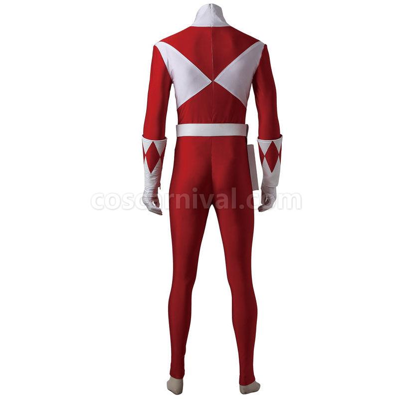 Mighty Morphin Power Rangers Jason Lee Scott Red Ranger Cosplay Costumes coscarnival01114376