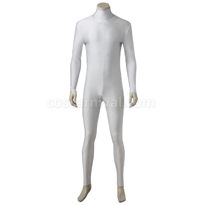 Mighty Morphin Power Rangers Tommy Oliver White Ranger Cosplay Costumes coscarnival01114374