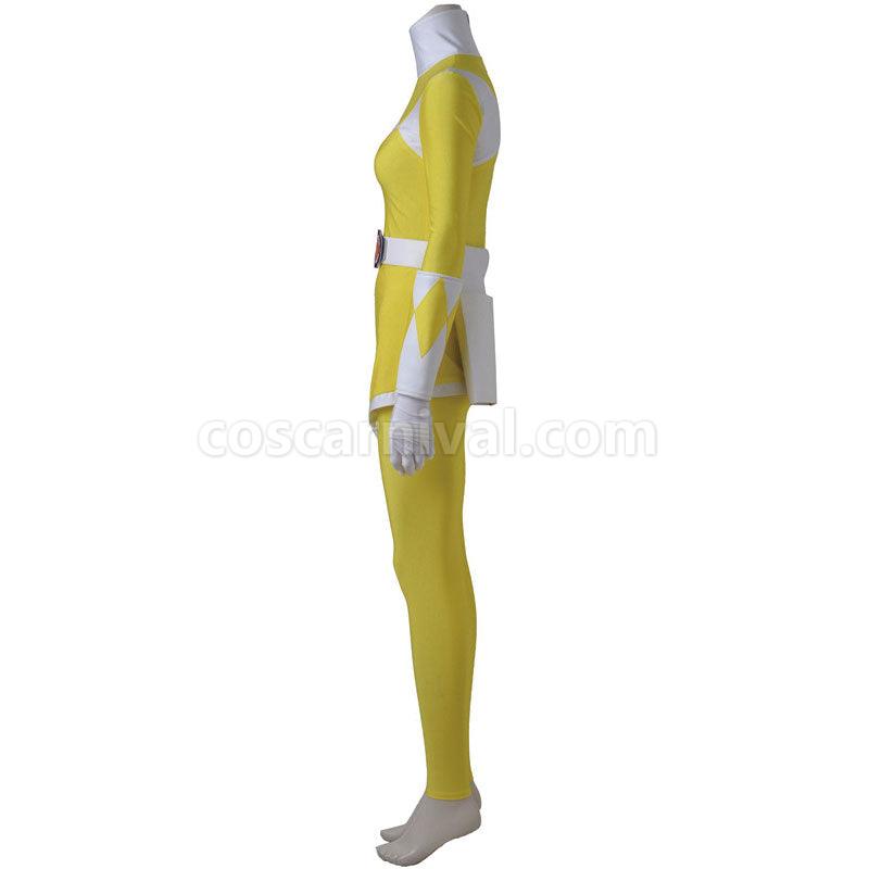 Mighty Morphin Power Rangers Trini Kwan Yellow Ranger Cosplay Costumes coscarnival01114347