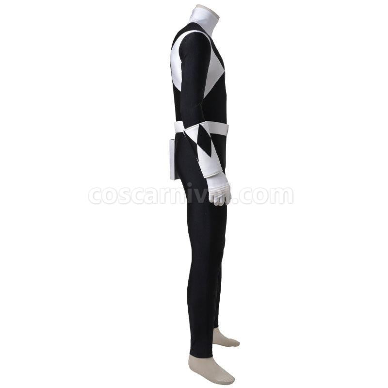 Mighty Morphin Power Rangers Zack Taylor Black Ranger Cosplay Costumes coscarnival01114372