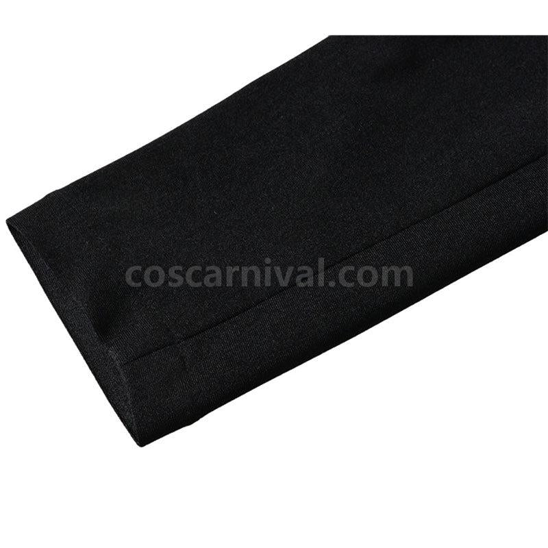 Mighty Morphin Power Rangers Zack Taylor Black Ranger Cosplay Costumes coscarnival01114417