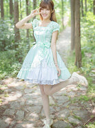 Mint-Green-Short-Sleeve-Bowknot-Classic-Lolita-Dress-coscarnival-505