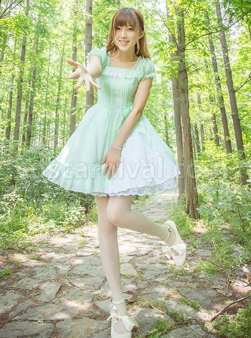 Mint-Green-Short-Sleeve-Bowknot-Classic-Lolita-Dress-coscarnival-510