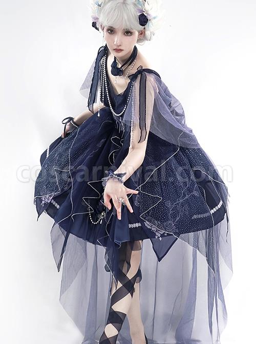 Mirror-Of-Thorns-Series-Blue-Gorgeous-Elegant-Rose-Thorns-Print-Irregular-Skirt-Hem-Butterfly-Bead-Chain-Decorative-Gothic-Lolita-Sleeveless-Dress-coscarnival-2568