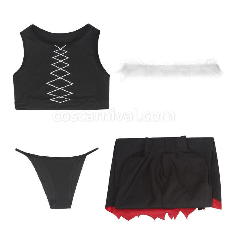 Miss Kobayashi's Dragon Maid Ilulu Cosplay Costumes coscarnival011110093