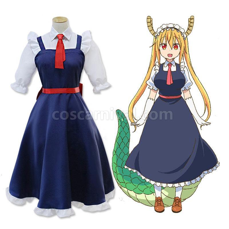 Miss Kobayashi's Dragon Maid Tohru Dress Cosplay Costume coscarnival011117474