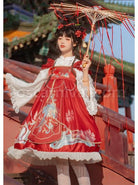 Morning-Dew-Series-JSK-Weaving-Gold-Craft-Chinese-Style-Retro-Gorgeous-Printing-Classic-Lolita-Sling-Dress-coscarnival-2540