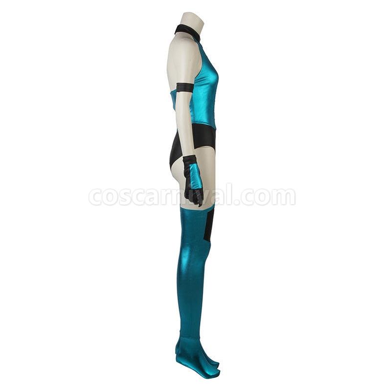 Mortal Kombat Kitana Outfits Cosplay Costume coscarnival011115296