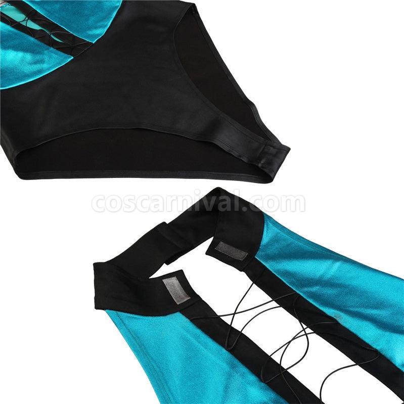 Mortal Kombat Kitana Outfits Cosplay Costume coscarnival011115337